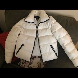 White winter coat